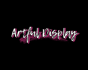 Graffiti Brush Business logo design