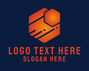 Technology - Technology Modern Cyber Hexagon logo design