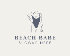 Bikini - Bikini Female Body logo design