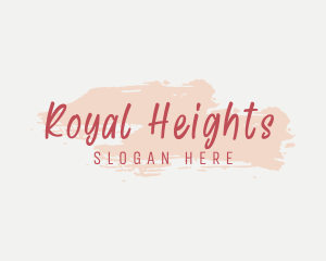 Feminine Signature Business logo design