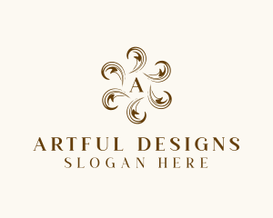 Wood Carving Decoration  logo design