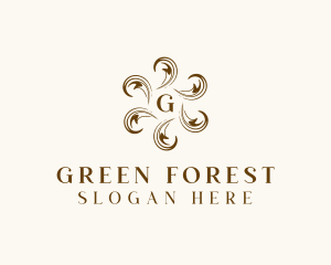 Wood Carving Decoration  logo design