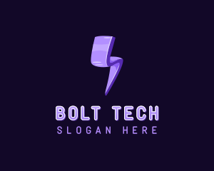 Bolt Charging Tech logo design