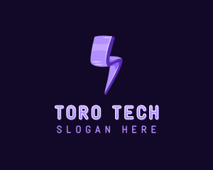 Bolt Charging Tech logo design