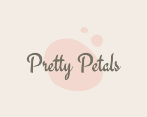 Pretty Script Wordmark logo design