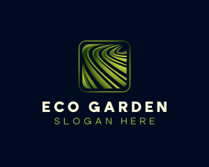 Grass Garden Landscaping logo design