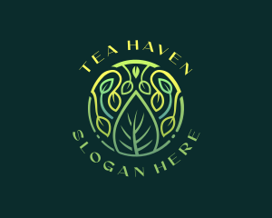 Botanical Leaf Garden  logo design