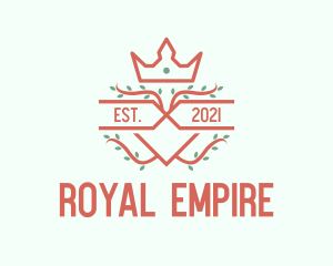 Royal Crown Garden logo design