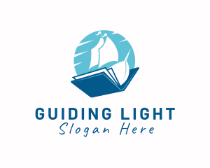 Ocean Sail Book logo design