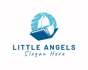 Ocean Sail Book logo design