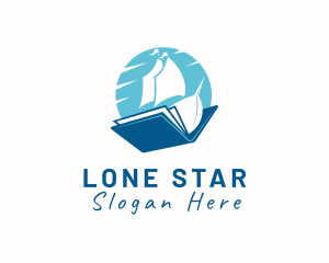 Ocean Sail Book logo design