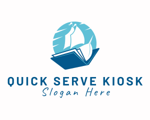 Ocean Sail Book logo design