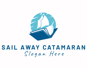 Ocean Sail Book logo design