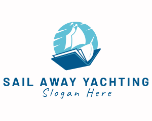 Ocean Sail Book logo design