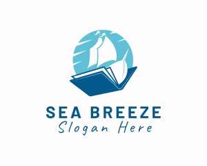 Ocean Sail Book logo design