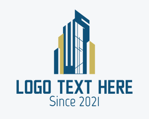 Condo - Construction Tower Realty logo design