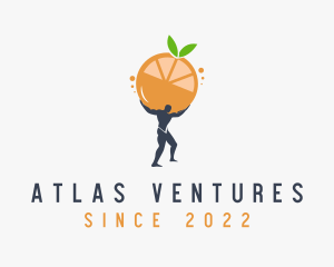 Atlas - Juicy Fruit Atlas logo design