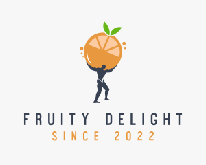 Fruity - Juicy Fruit Atlas logo design