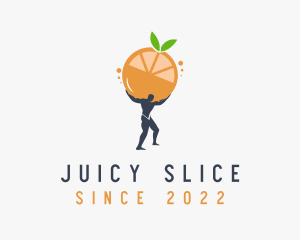 Juicy Fruit Atlas logo design