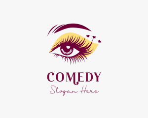 Heart - Eyelash Beauty Salon logo design