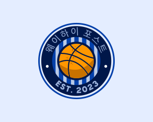 Basketball Sports  Club Emblem logo design