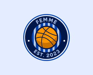 Basketball Sports  Club Emblem logo design