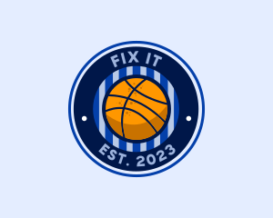 Basketball Sports  Club Emblem logo design