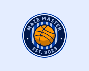 Basketball Sports  Club Emblem logo design