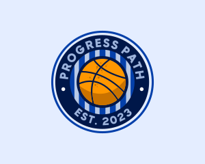 Basketball Sports  Club Emblem logo design