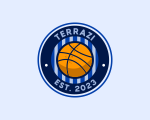 Basketball Sports  Club Emblem logo design