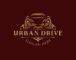 Premium Car Driving logo design