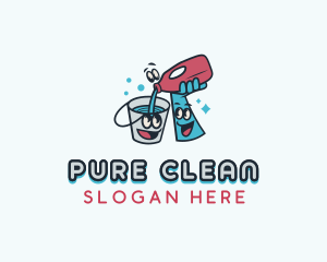 Detergent - Cleaning Sanitation Detergent logo design