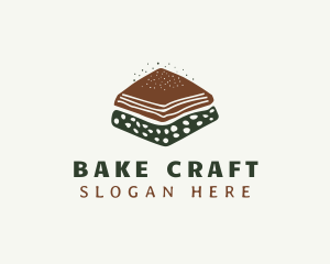 Baklava Dessert Baker logo design