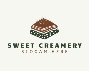 Baklava Dessert Baker logo design