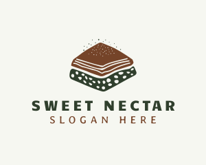 Baklava Dessert Baker logo design