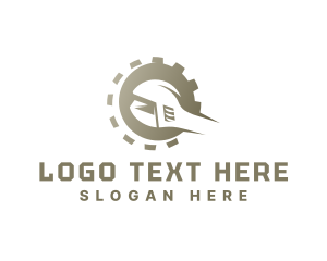 Cogwheel Engine Wrench  Logo