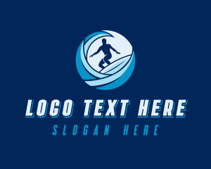 Wave Sea Surf Logo