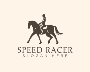 Jockey - Horse Riding Show logo design