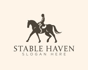 Riding - Horse Riding Show logo design