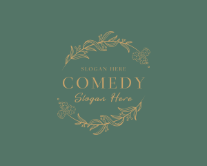 Elegant Deluxe Floral Logo