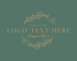 Elegant Deluxe Floral Logo