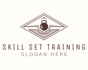 Training - Kettlebell Training Equipment logo design