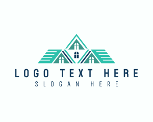 Roof - Roof Construction Builder logo design