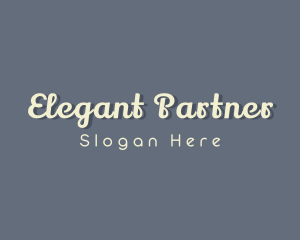 Elegant Script Business logo design