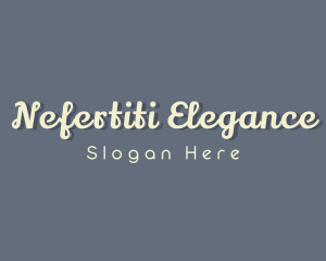 Elegant Script Business logo design