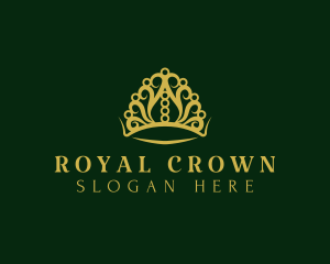 Royal Tiara Crown logo design