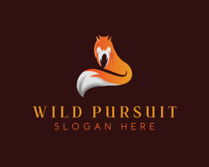 Hunt - Fox Wild Animal logo design