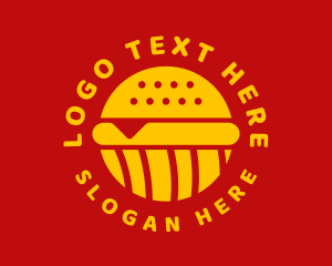 Sushi Burger Fast Food  Logo