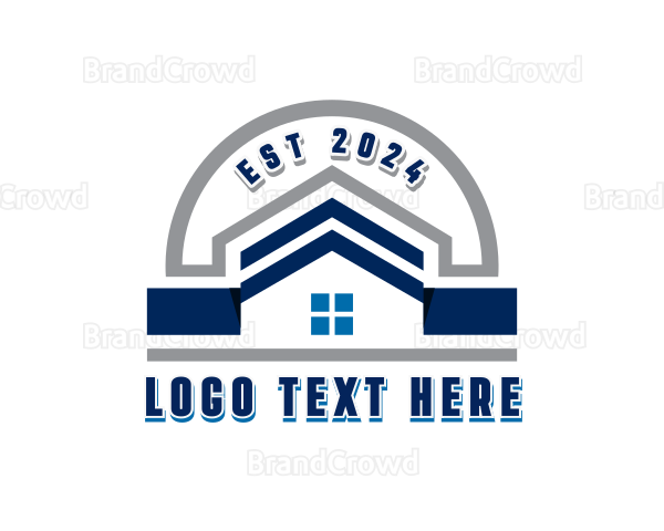 Roof Construction Maintenance Logo