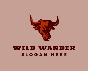 Wild Bull Horns logo design